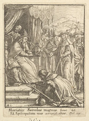 The Pope, from the Dance of Death