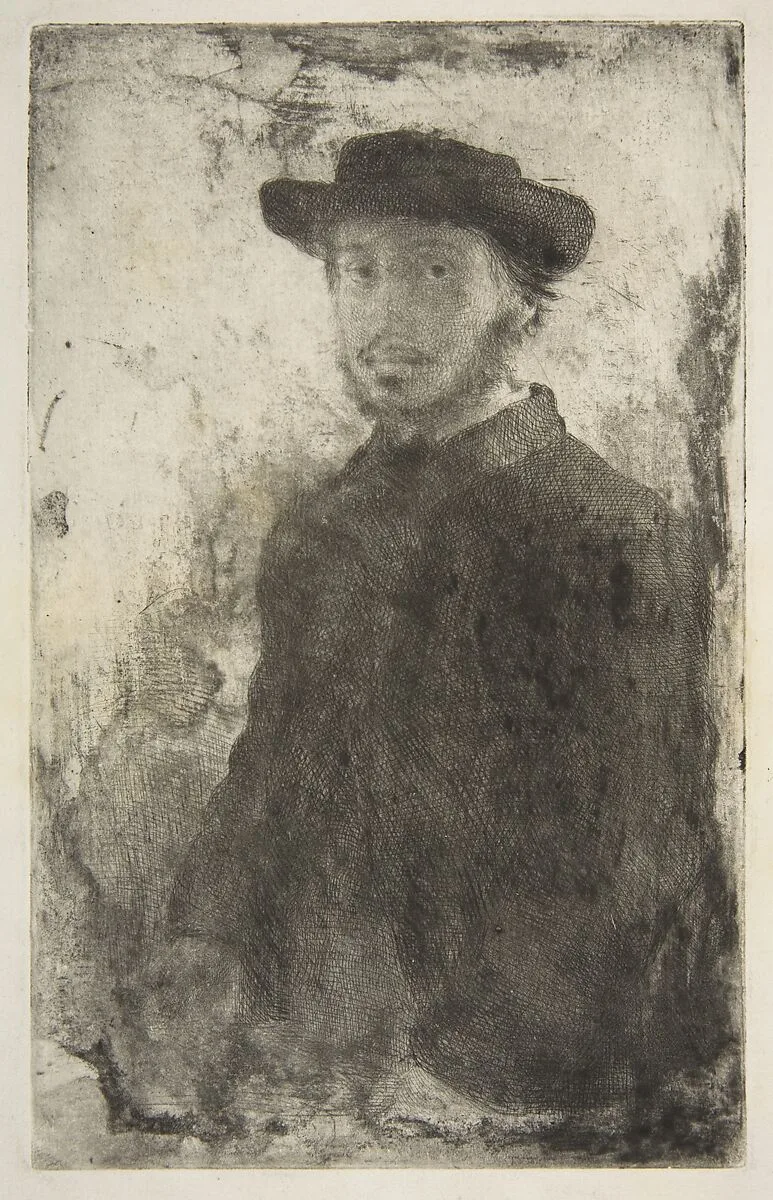 Edgar Degas: Self-Portrait — Edgar Degas
