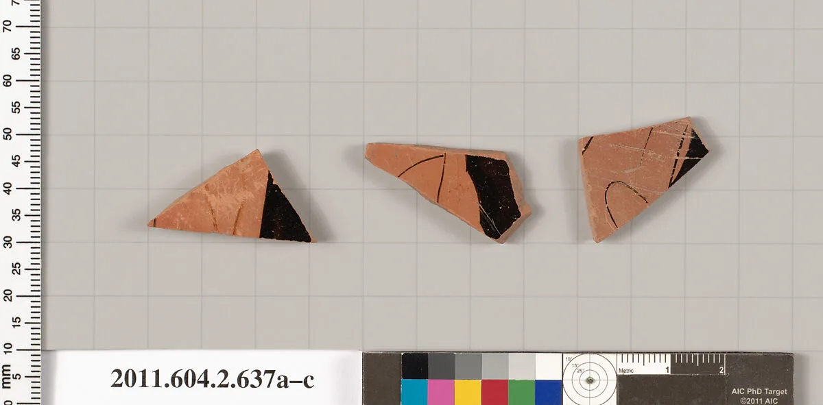 Terracotta fragments of column-kraters (bowls for mixing wine and water) — Unknown