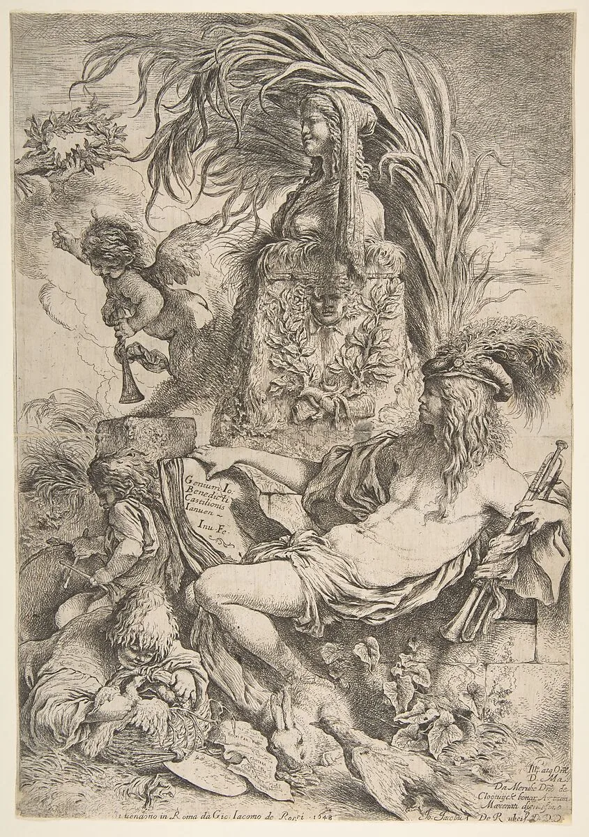 The Genius of Castiglione — Giovanni Benedetto Castiglione (Il Grechetto)|Matthys van de Merwede, Lord of Clootwyck|Giovanni Giacomo De Rossi
