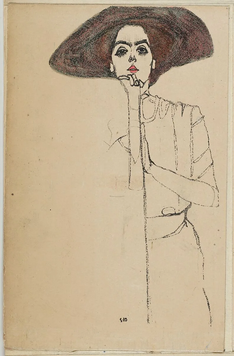 Portrait of a Woman — Wiener Werkstätte|Egon Schiele