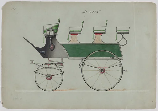 Design for Roof Seat Break, no. 4015