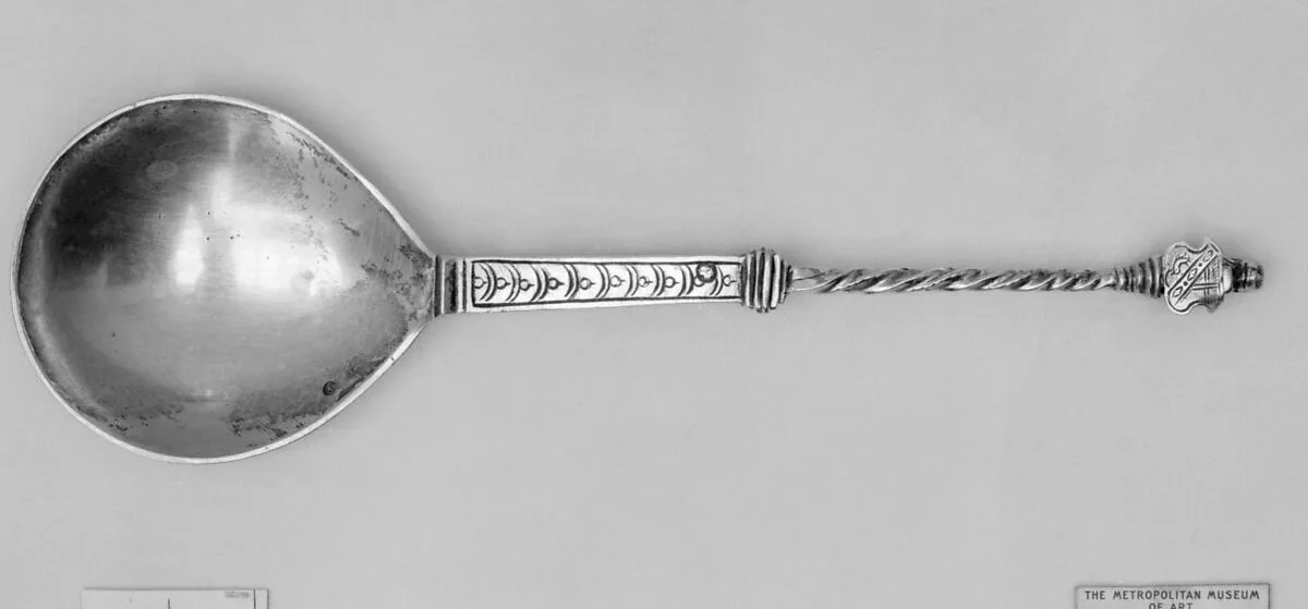 Figure-top spoon — Unknown