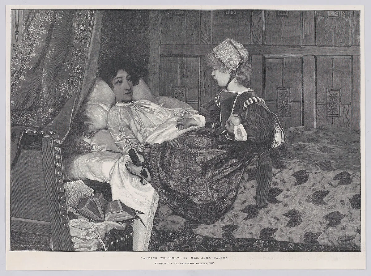 Always Welcome, from "Illustrated London News" — William Biscombe Gardner|Laura Alma-Tadema