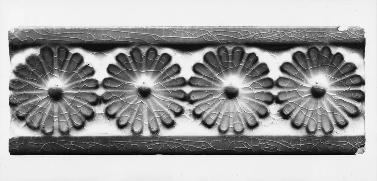Border Tile — J. and J. G. Low Art Tile Works