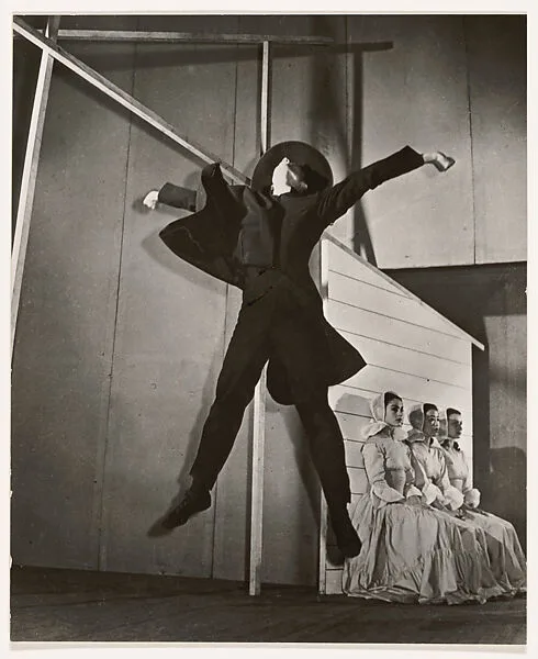 Merce Cunningham in Appalachian Spring, Martha Graham Company — Arnold Eagle