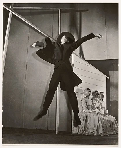 Merce Cunningham in Appalachian Spring, Martha Graham Company