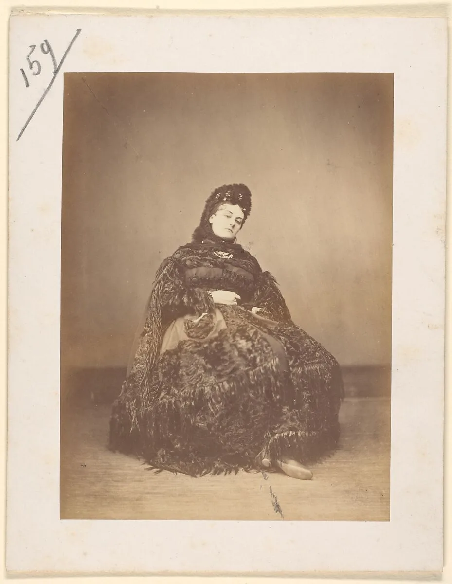 Le Caracul (L'Astrakhan) — Pierre-Louis Pierson