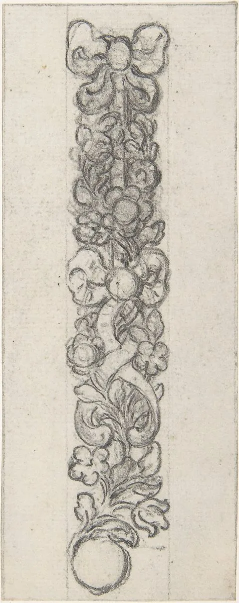 Design for a Piece of Jewelry (Bracelet?) — Hubert François Gravelot