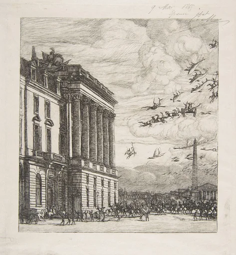 Le Ministère de la Marine (the Admiralty, Paris)