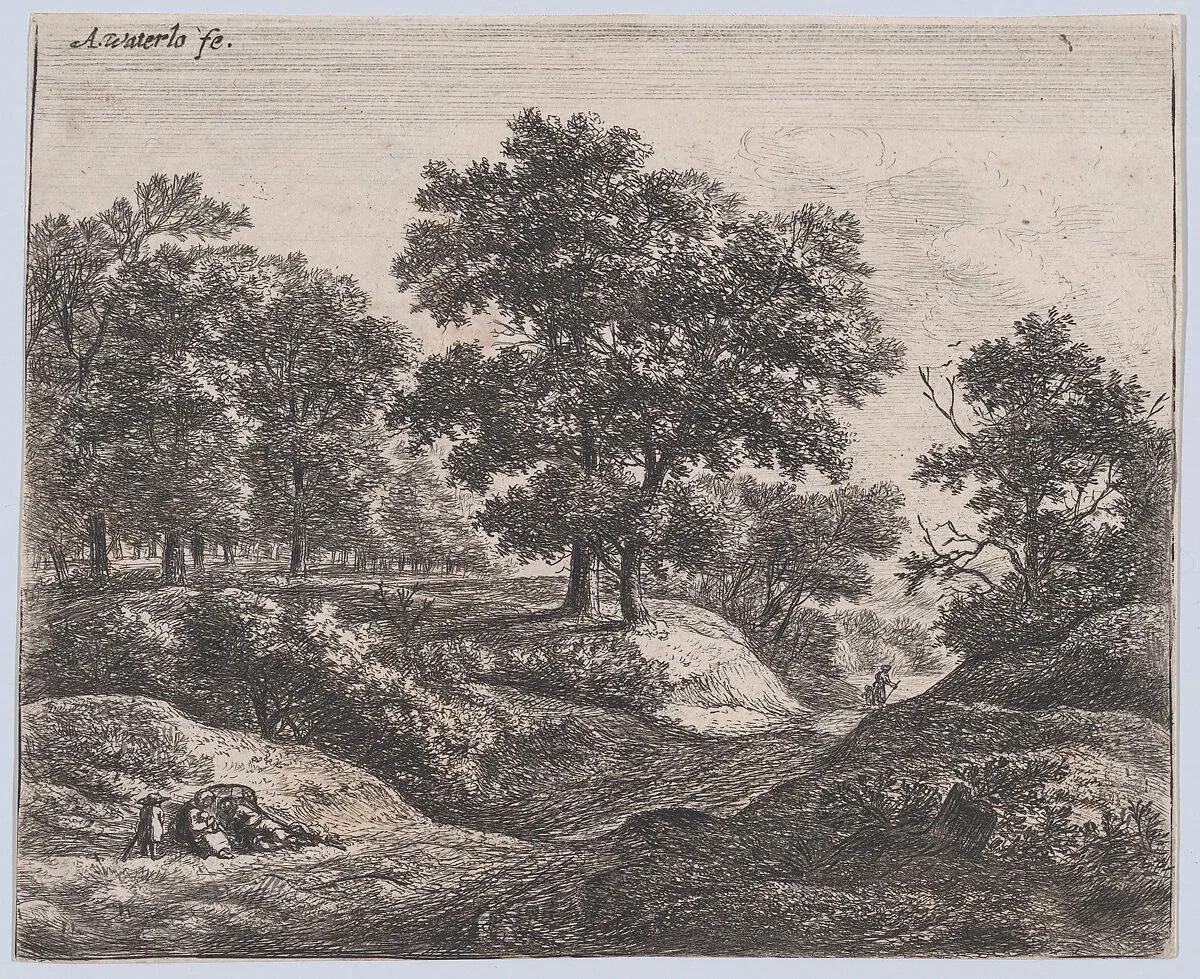 Family at Rest — Anthonie Waterloo