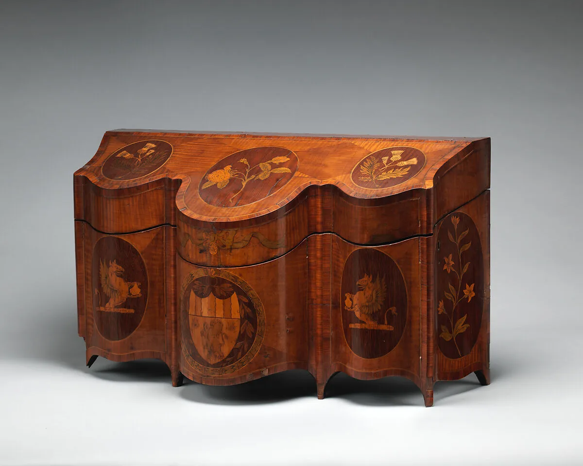 Spirit case with bottles and glasses — Unknown