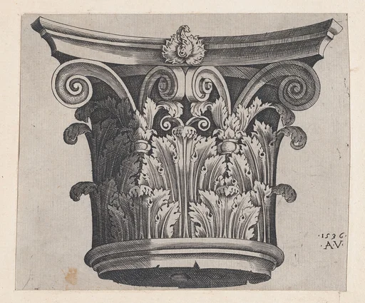 Speculum Romanae Magnificentiae: Corinthian capital