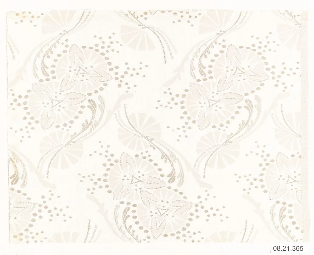 Textile sample — J. Claude Frères & Co.|Unknown Designer