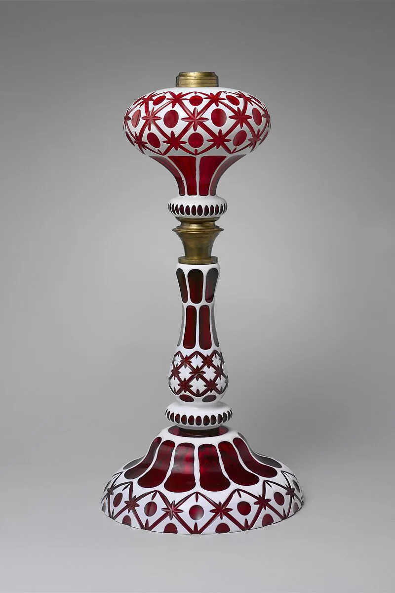 Lamp — Boston & Sandwich Glass Company