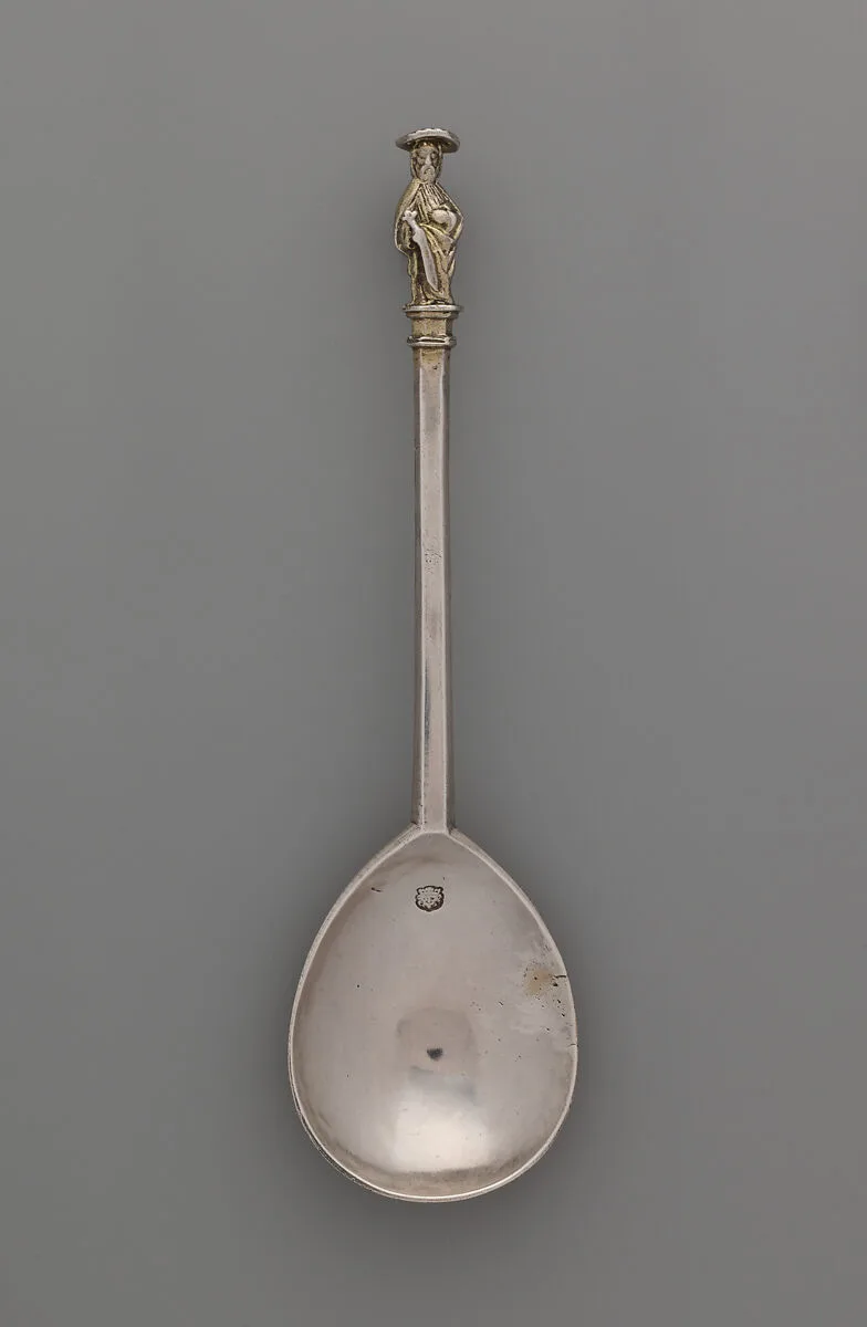 Apostle spoon: St. James the Great — William Cawdell