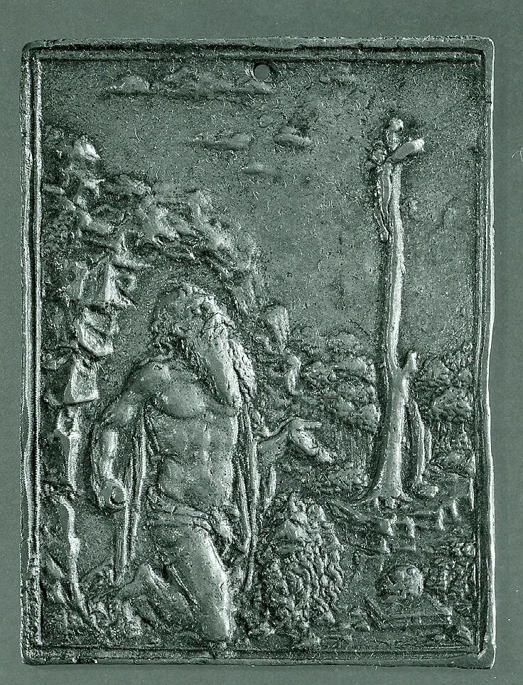 St. Jerome in the Wilderness — Moderno (Galeazzo Mondella)