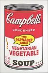 Vegetarian Vegetable from Campbell's Soup II — Andy Warhol