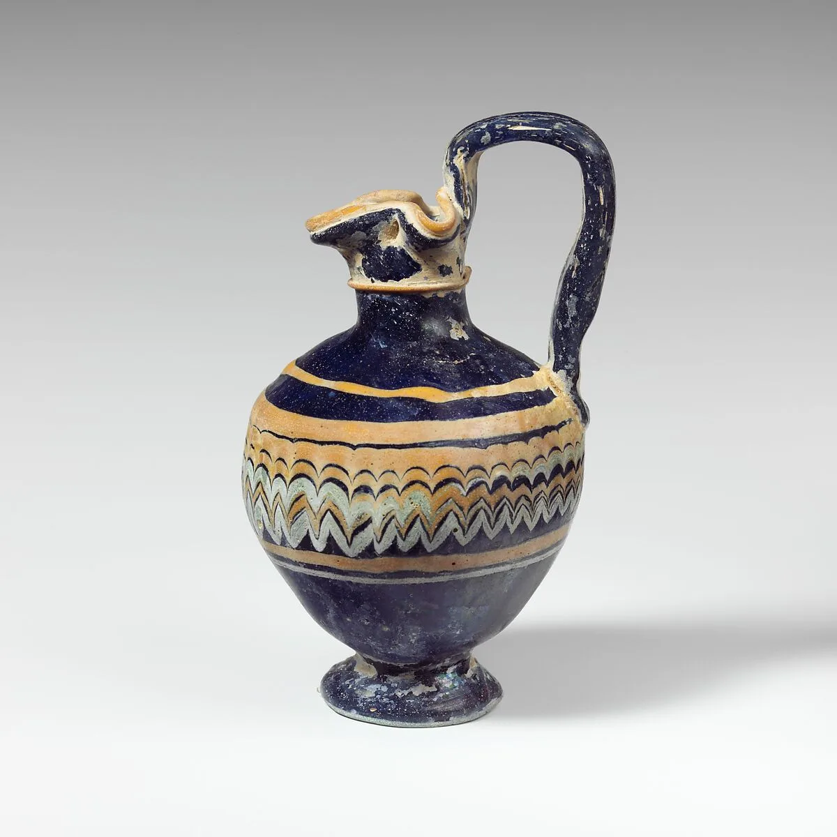 Glass oinochoe (perfume jug) — Unknown