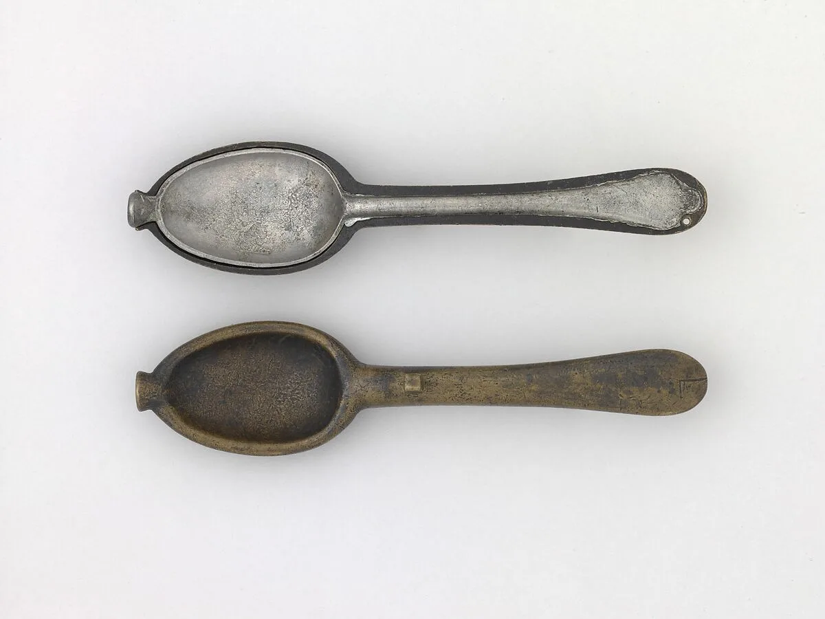 Spoons and Spoon Mold — Unknown