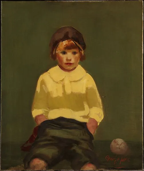 Boy with Baseball — George Luks