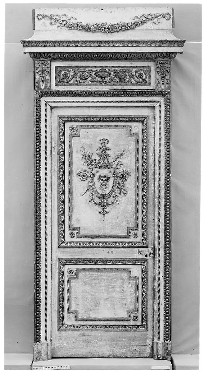 Door from the cabinet intérieur of Étienne-François, duc de Choiseul (1719-1785), at his château of Chanteloup — Unknown