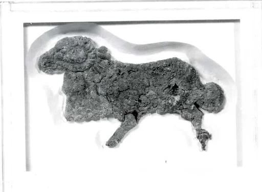 Plaque with ram