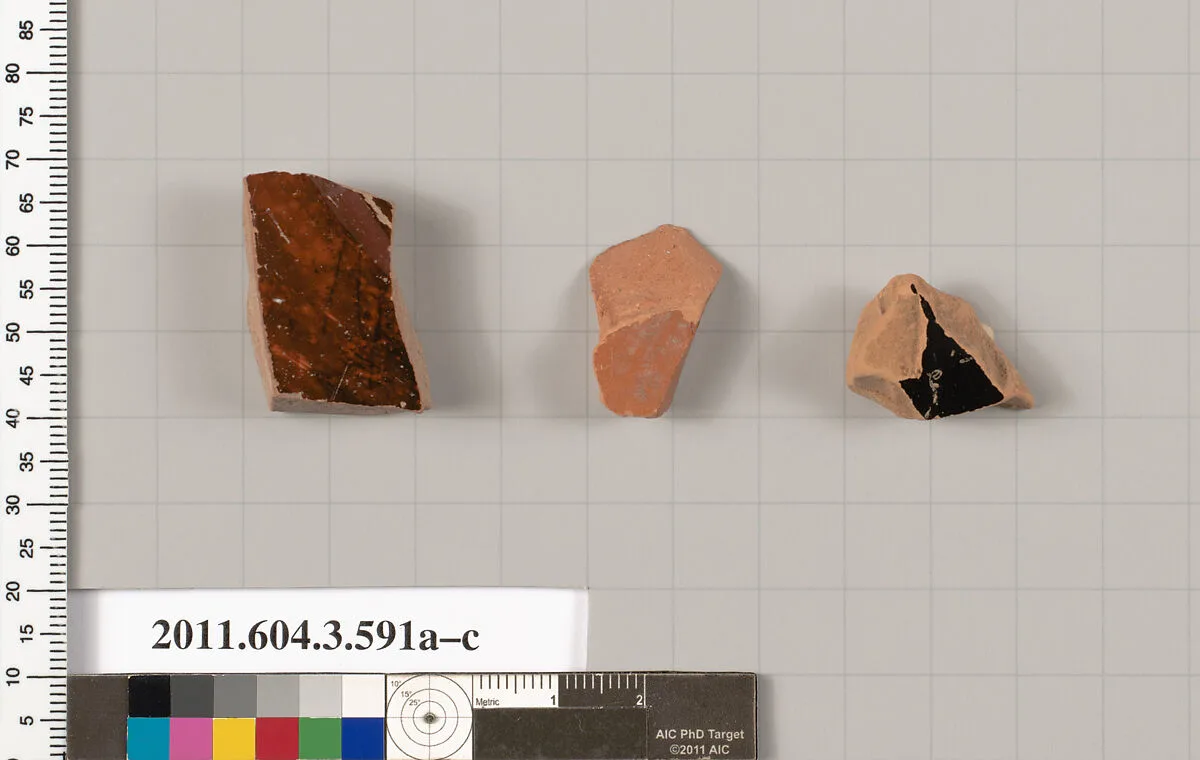 Terracotta fragments of column-kraters (bowls for mixing wine and water) or calyx-kraters (bowls for mixing wine and water) — Unknown