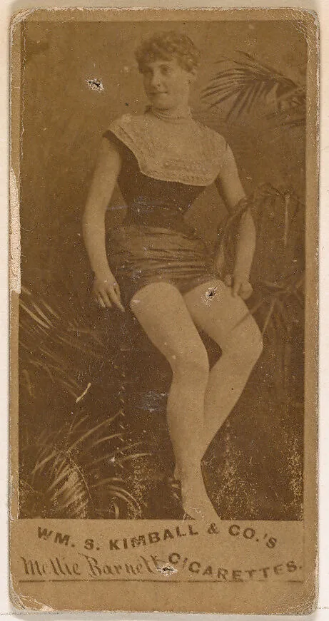 Millie Barnett, from the Actresses series (N203) issued by Wm. S. Kimball & Co. — William S. Kimball & Company