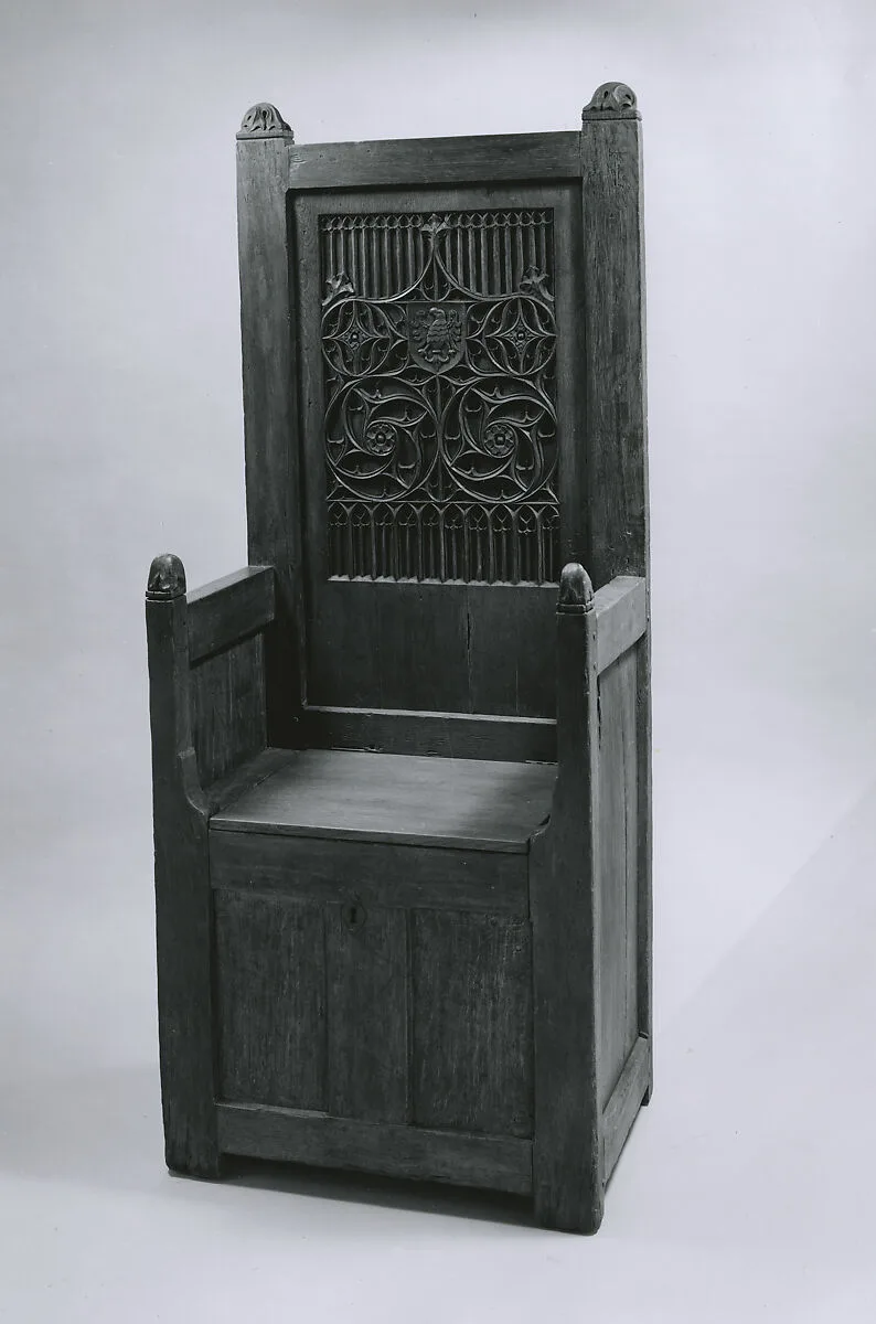 High-Backed Chair — Unknown