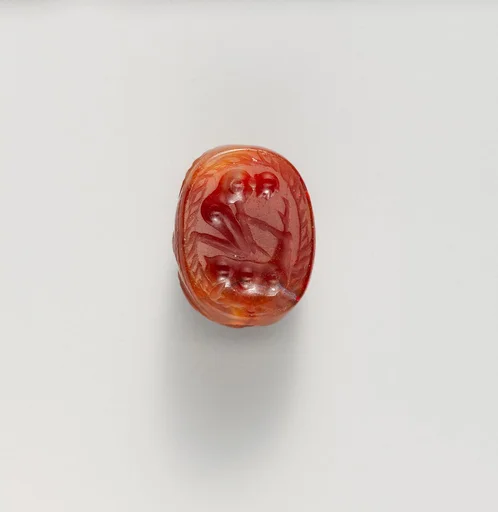 Carnelian scarab