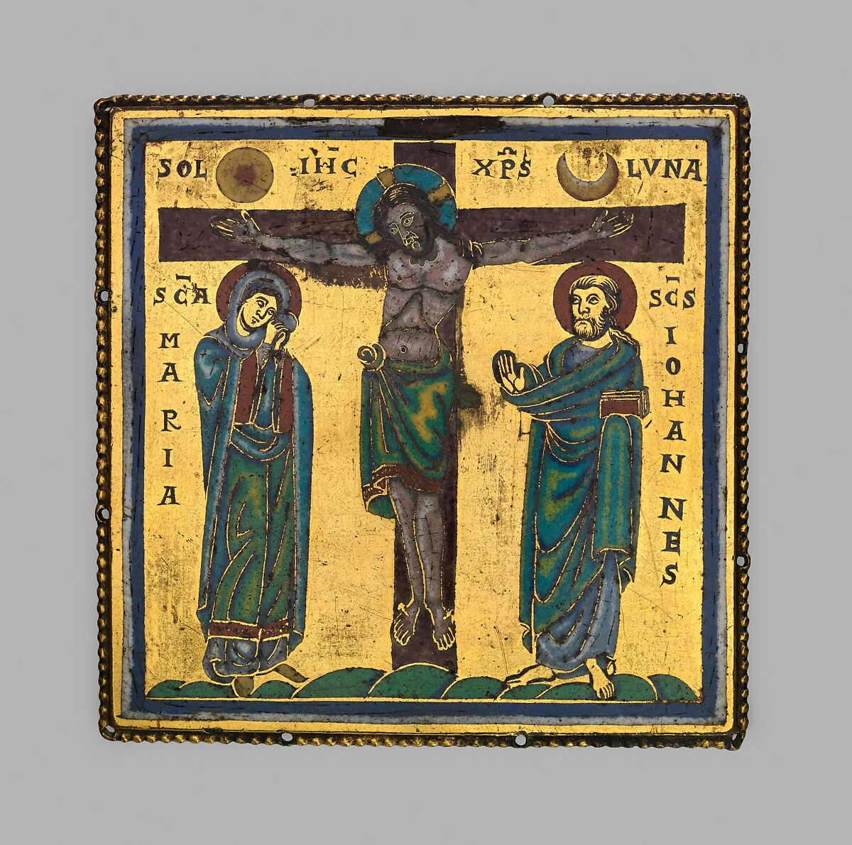 Plaque with the Crucifixion — Unknown