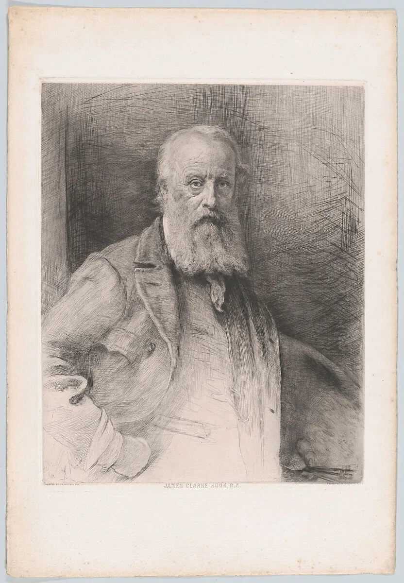 James Clarke Hook, RA — James Clarke Hook|British and Foreign Artists' Association|Otto Theodore Leyde|Knoedler, Washington DC|Sir John Everett Millais