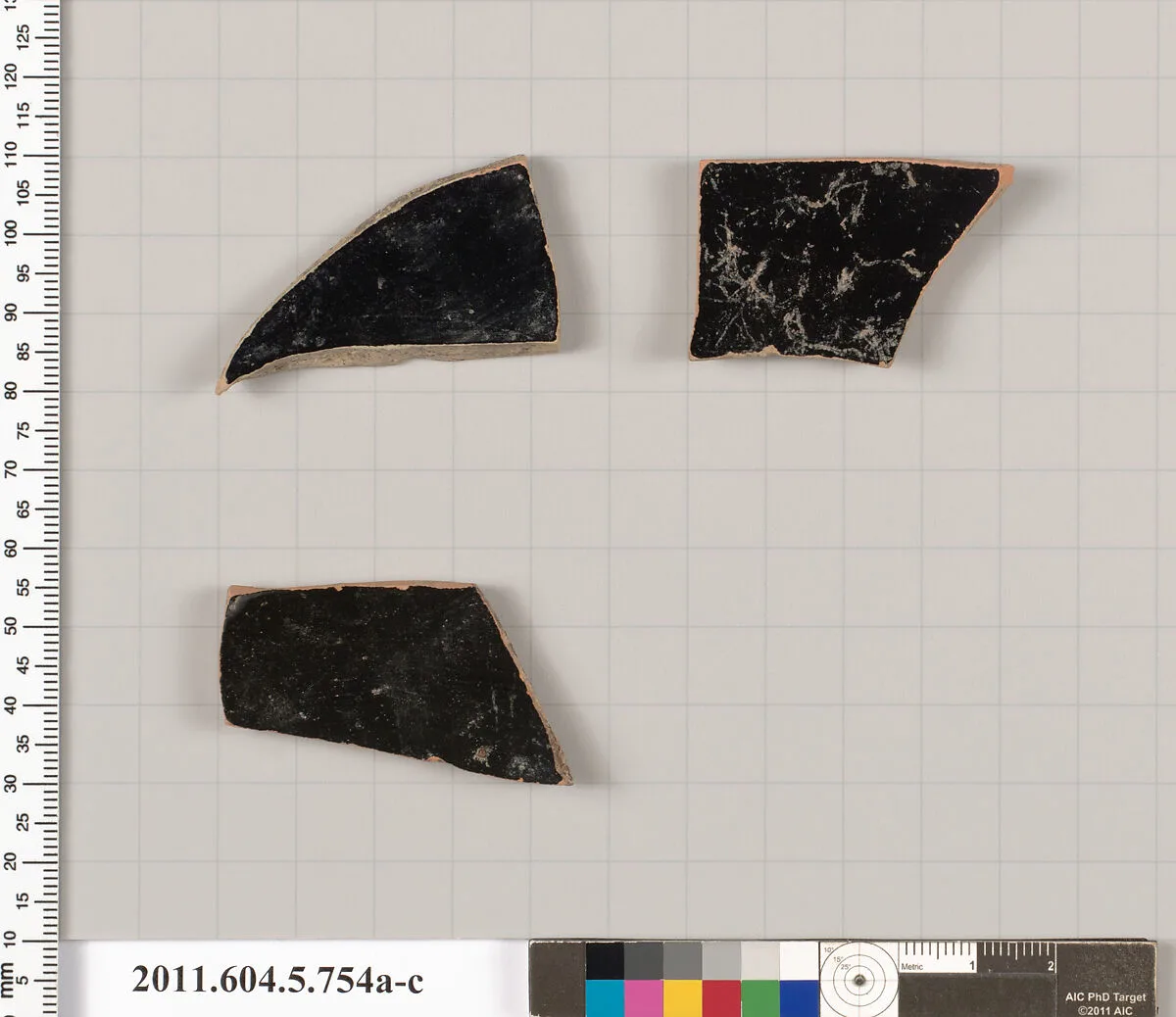 Terracotta fragments of kylikes (drinking cups) — Unknown
