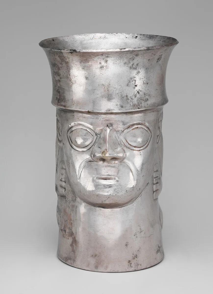 Hunchback Figure Beaker — Unknown