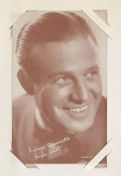 Horace Heidt from TV and Radio Stars Exhibit Cards series (W409) — Unknown
