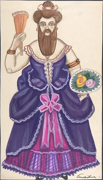 Bearded lady — Sergey Sudeykin