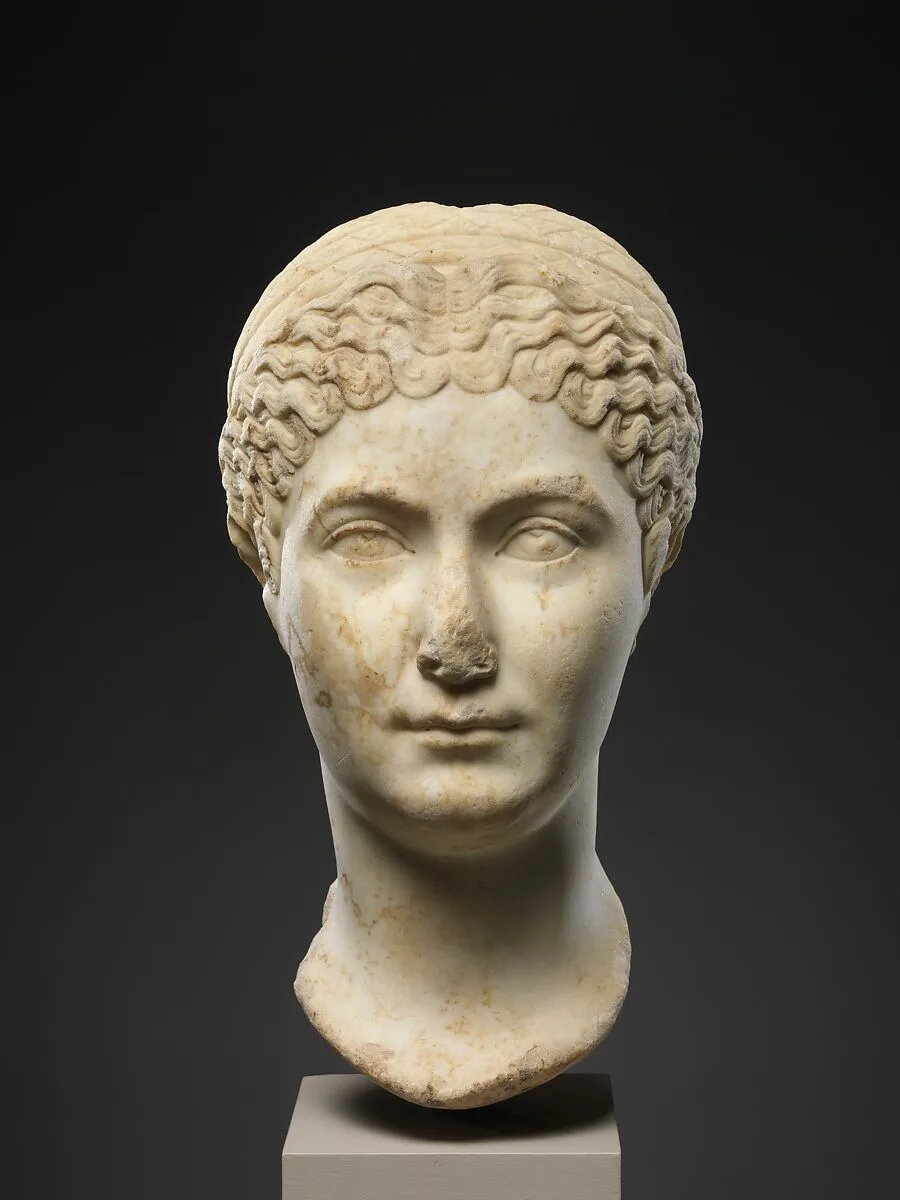 Marble portrait of Matidia Minor — Unknown