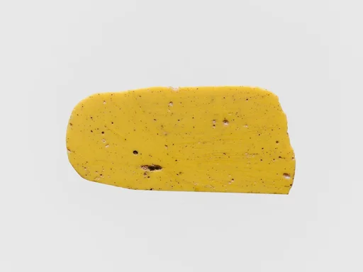 Glass monochrome inlay fragment