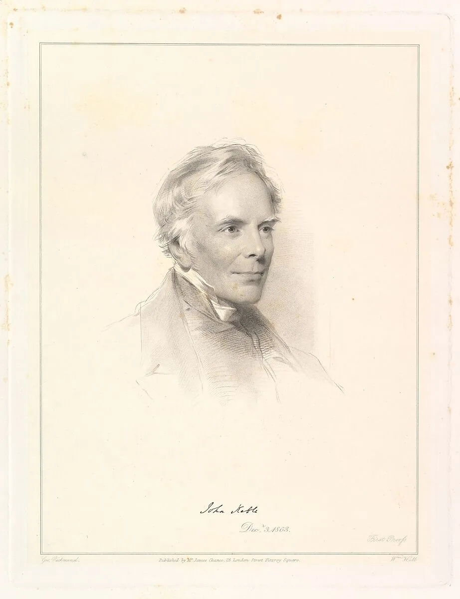 Portrait of John Keble — George Richmond|William Holl, the Younger|James Chance|The Reverend John Keble