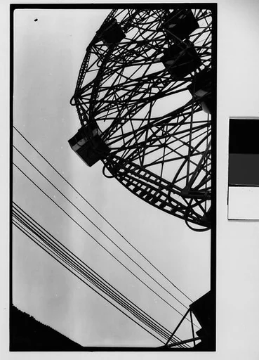 ["Wonder Wheel" Ride and Cables, Coney Island, New York]