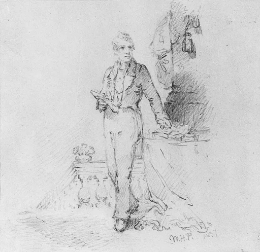 Self-Portrait at Fifteen (from McGuire Scrapbook)