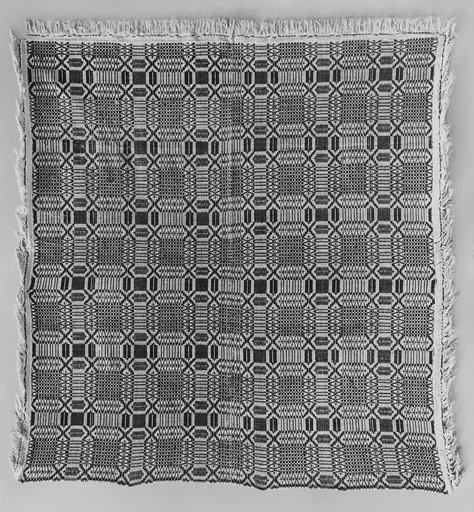 Coverlet, Saint Ann's Robe or Governor's Garden pattern