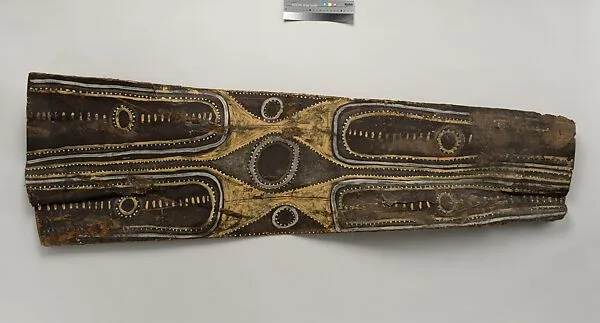 Painting from a Ceremonial House Ceiling — Gwoiyap, Amachi Kalaba|Artists of Mariwai Village