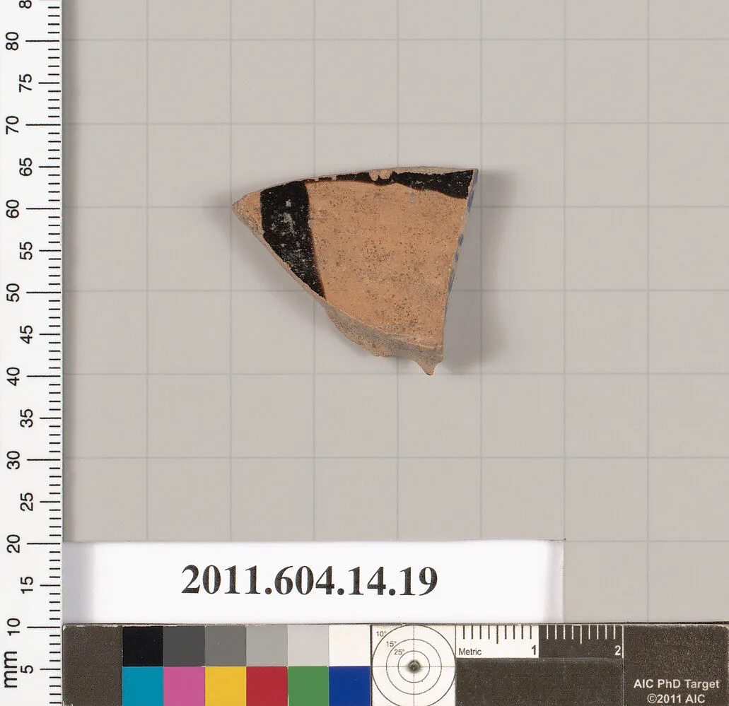 Terracotta fragment of kylix? — Unknown