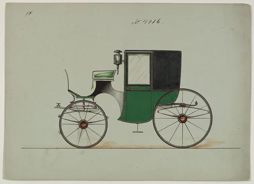 Design for Brougham, no. 4106