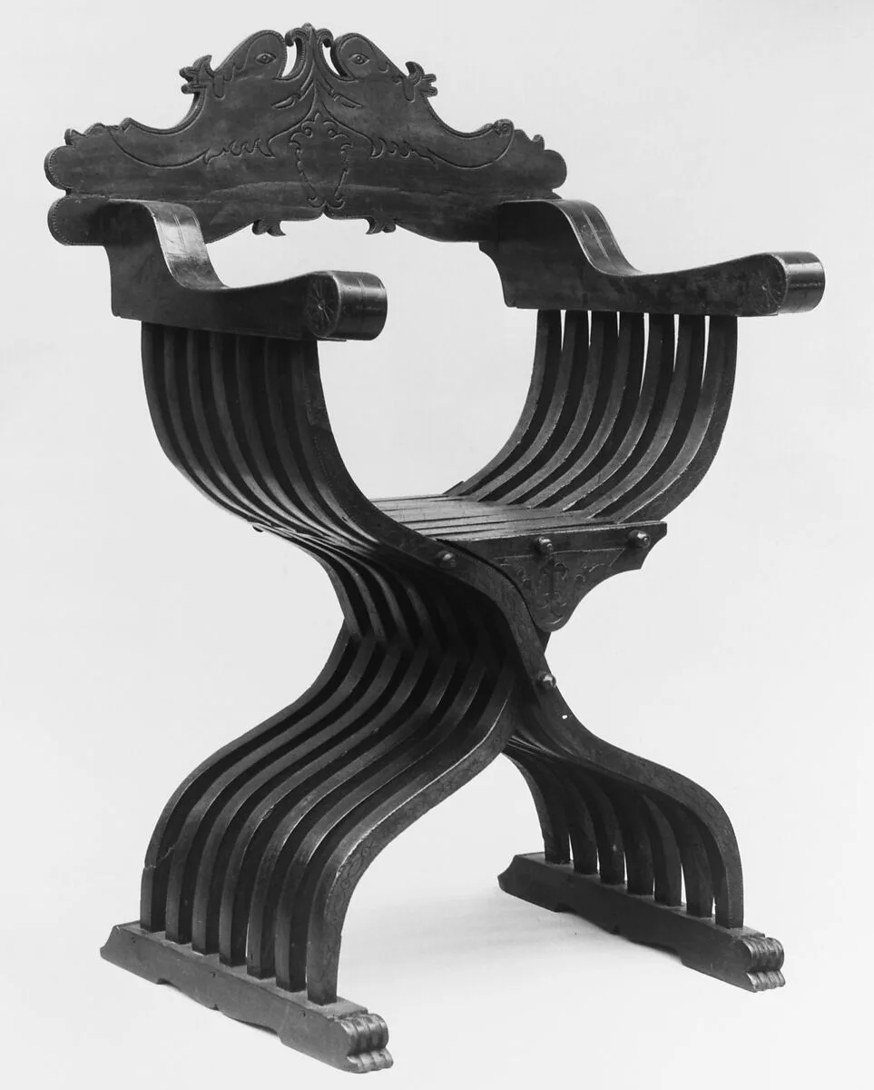 Folding armchair — Unknown