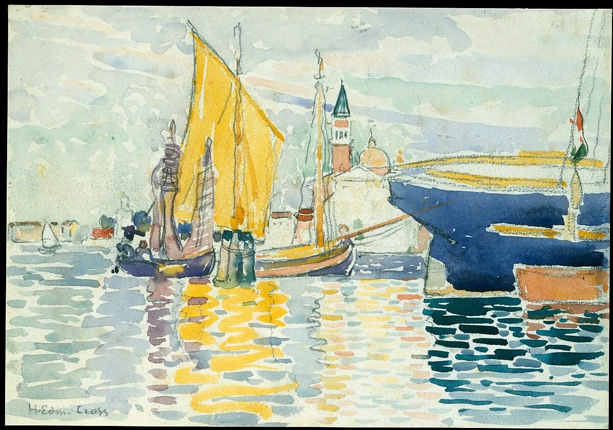 Venice-The Giudecca — Henri-Edmond Cross (Henri-Edmond Delacroix)