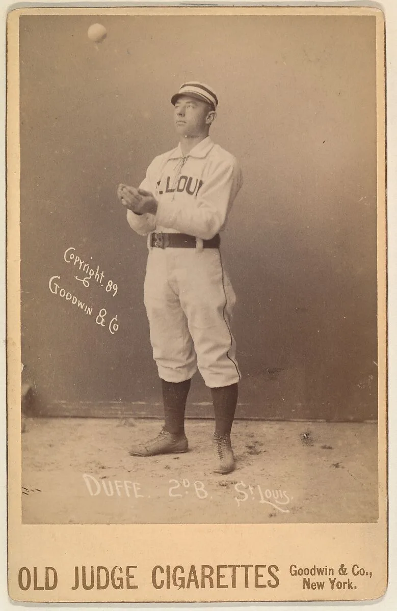 Duffe, 2nd Base, St. Louis Browns, from the series Old Judge Cigarettes — Goodwin & Company