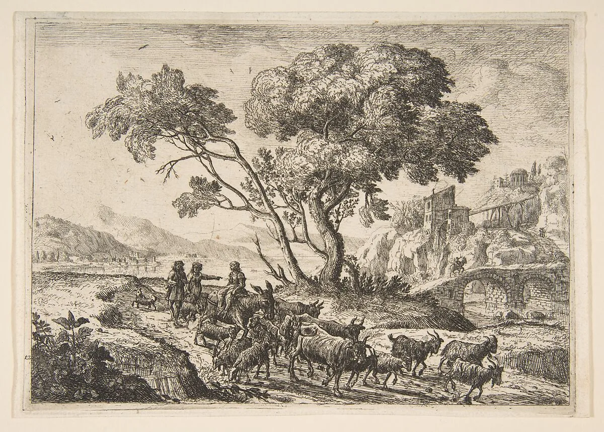 Departure for the Fields — Claude Lorrain (Claude Gellée)